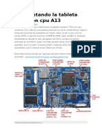 Desmontando La Tableta T703 Con Cpu A13