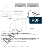 Série D'exercices - Physique Dipôle RC - Bac Sciences Exp (2010-2011) MR Baccari Anis