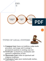 Legal Systems