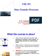 Mass Transfer Process Lecture Note PDF