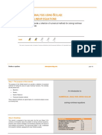 Numerical Analysis Scilab Root Finding 0