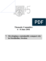 Thematic Committee 6 - 8 June 2001