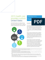 2015 Health Care Providers Outlook: United States