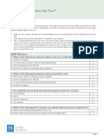 "What Type of Investor Are You?" Questionnaire: NYLIFE Securities