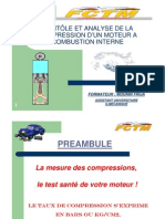 Contrôle Et Analyse Des Compressions Moteur