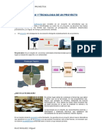 Proceso y Tecnologia de Un Proyecto