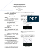 Electrical Measuring Instruments