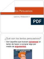 Textos Persuasivos