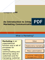 Integrated Marketing Communications Chapter 1