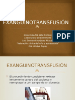 EXANGUINOTRANSFUSIÓN