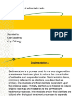 Design Fundamentals of Sedimentation Tanks Keerti