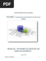 Module SGBD I v2014 3 Ofppt