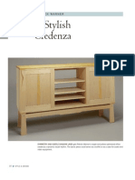 Woodworking Plans - Stylish Credenza