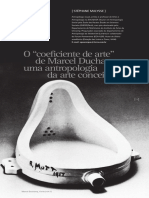 Stéphane Malysse - O Coeficiente Da Arte de Duchamp Uma Antropologia Da Arte Conceitual PDF