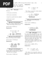 HW 2.2 Average Velocity-Speed-solutions PDF