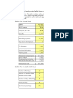 Hourly Cost of An Engineer