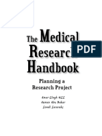 Medical Research Handbook