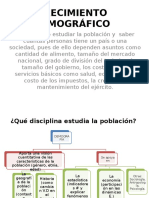 Crecimiento Demográfico