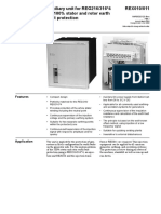 1MRB520123-BEN A en REX010 011 Auxiliary Unit For REG216 316 4 For 100 Stator and Rotor Earth-Fault Protection PDF