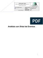 Analisis Con Arbol de Eventos