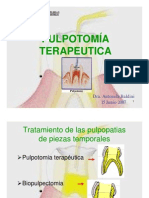 Pulpotomia Terapeutica