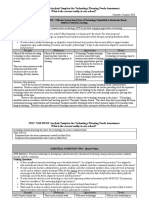 ITEC 7410 SWOT Analysis Template For Technology Planning Needs Assessment