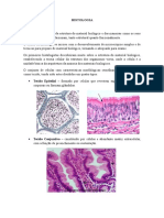 Histologia - Tecido Epitelial