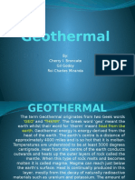 Geothermal Power Point