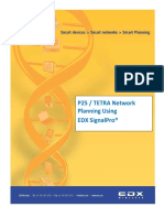 P25 TETRA Network Planning Using EDX SignalPro