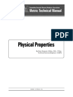 Physical Properties of Block Masonry