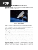 Programa Espacial Jers PDF