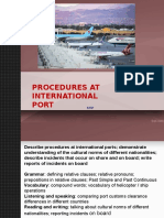 Unit 1 Port Procedure