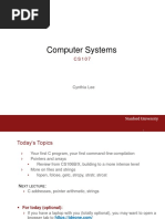 Computer Systems: Cynthia Lee