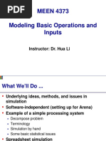 Modeling Basic Operations and Inputs