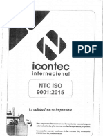 NTC - Iso 9001-2015