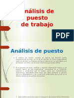 Análisis de Puesto Diapositiva 