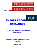 SINOPEC Catalyst, Coke, Wax