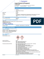 Isopropyl Alcohol (2-Propanol) : Safety Data Sheet