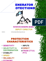 Generator Protection of Thermal Power Plant