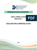 MODUL English For Communication