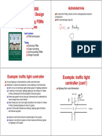 Cse 370 Spring 2006 Introduction To Digital Design Lecture 23: Factoring Fsms Design Examples