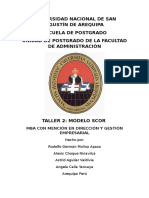 Taller 02 Modelo SCOR