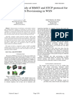 Comparative Study of RMST and STCP Protocol For Qos Provisioning in WSN