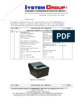 Cotizacion Impresora Tiktera