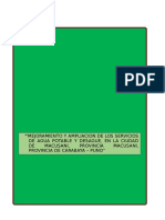 Plan de Trabajo Carabaya Saneamiento Macusani