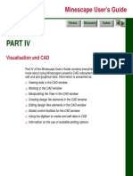 Minescape User's Guide: Visualisation and CAD