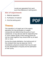 Theory: Aim of Experiment