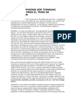 Ideas para La Fiscalía Que Ve El Caso de Usurpación