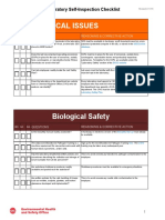 Lab Self Inspection Checklist