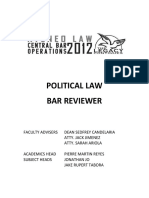 2012 Political Law Summer Reviewer - FINAL - Printversion